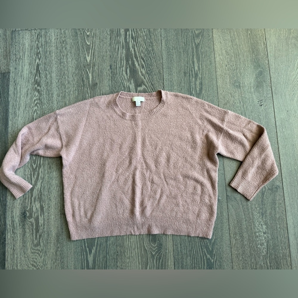 Forever 21 Plus Sizes Cropped Sweater in Pink Size 2X